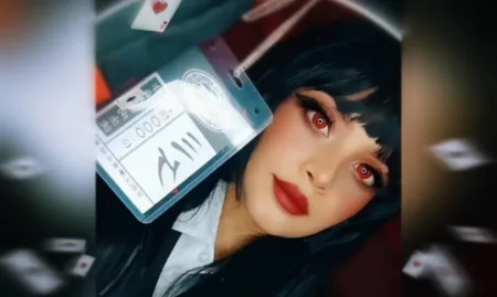 Yumeko Cosplay - Kakegurui - Ella Kitsune Capa