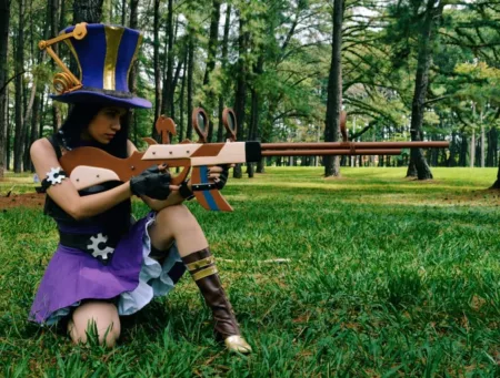 League of Legends - Belo cosplay da Caitlyn, da Carolina Lima 04