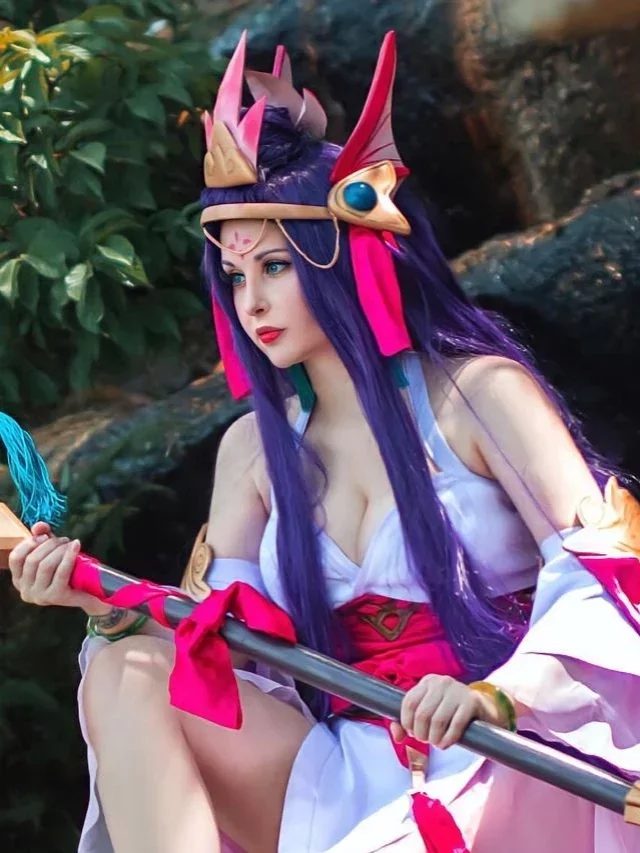 Lindo cosplay da Nami Cajado Esplendoroso, de League of Legends
