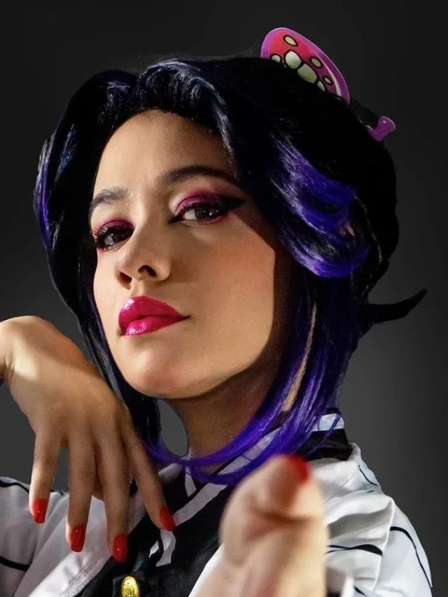Cosplays: Shinobu (Kimetsu no Yaiba) e Contest do Sukuna (versão feminina)