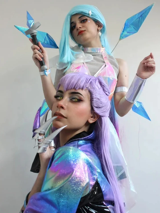 Evelynn e Seraphine K/DA nestes belos cosplays de League of Legends