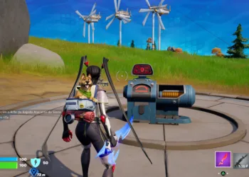 Fortnite - Desafio de destruir computadores nos locais dos Sete 04