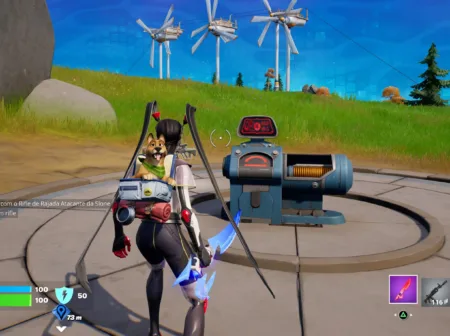 Fortnite - Desafio de destruir computadores nos locais dos Sete 04