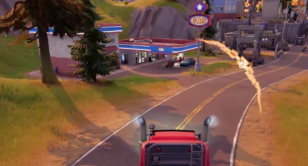 Fortnite Postos de Gasolina capa