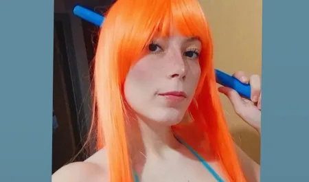 Nami cosplay capa - One Piece - Isa Ferrugem