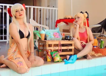 Sailor Moon - Belos cosplays da Usagi Tsukino e Aino Minako (versões de verão) - 04