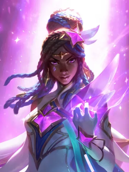 Senna Guardiã Estelar - League of Legends Wild Rift - Splash-art 02