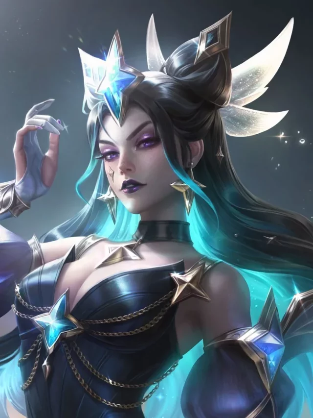 Guardiãs Estelares de LoL: Splash-Arts da Morgana, Rell, Quinn e Akali