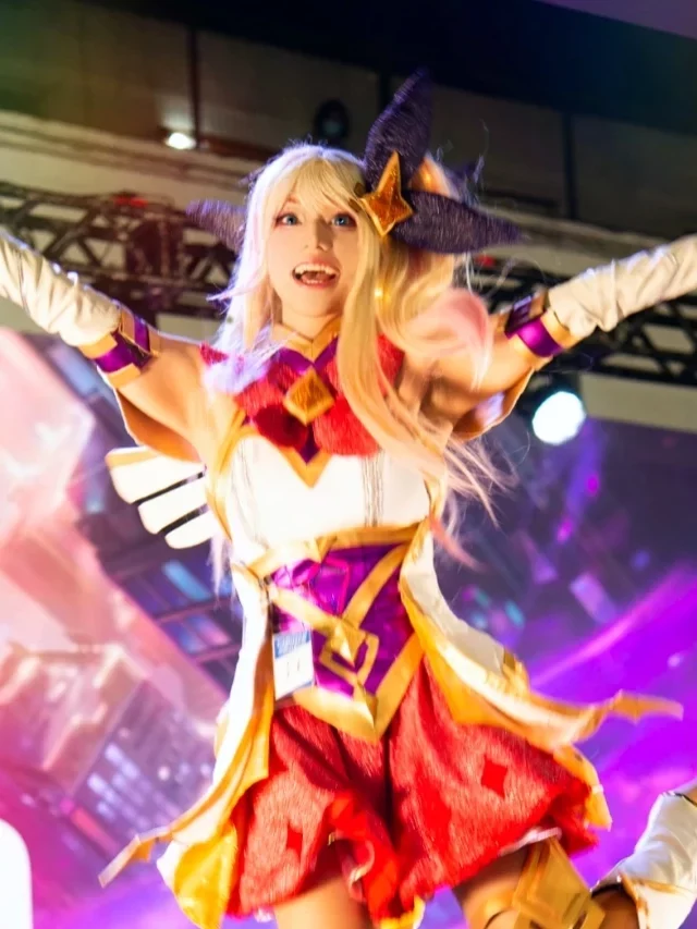 Cosplay incrível da Seraphine Guardiã Estelar, de League of Legends