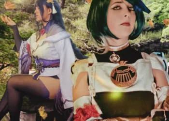 Genshin Impact: Cosplays incríveis da Kujou Sara e da Shogun Raiden Kujou Sara e Shogun Raiden Cosplays - Genshin Impact - 02