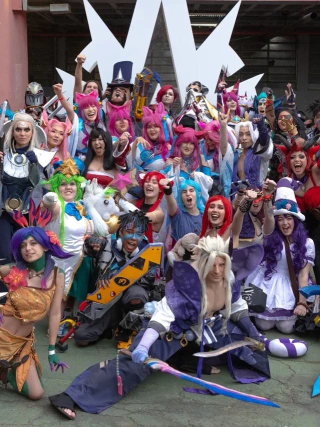 Cosplays da Final do CBLOL 2022: Ahri, Gwen, Zed, Rakan, Xayah, Morgana, Zoe e mais!