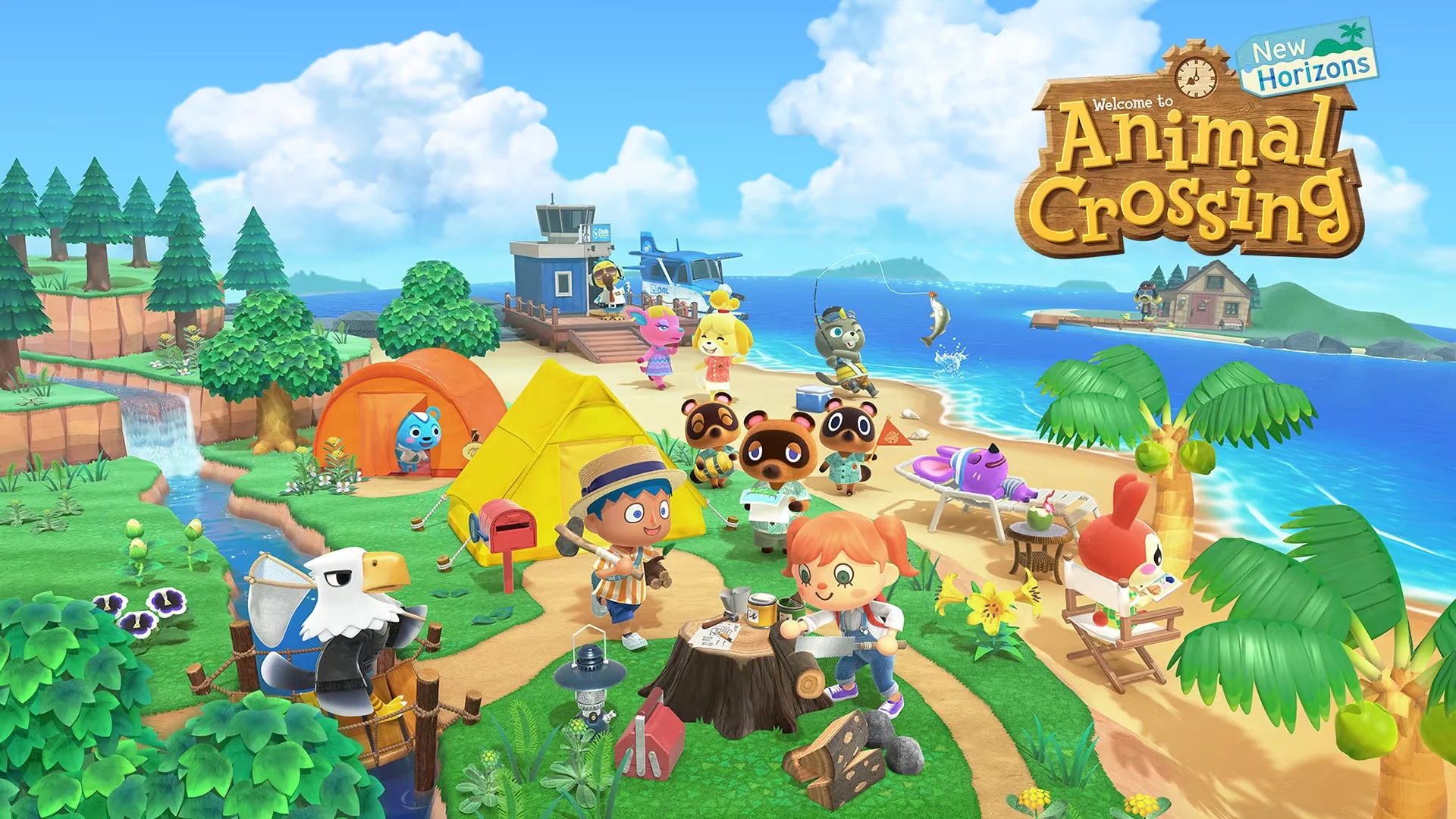 Animal Crossing KeyArt Wallpaper