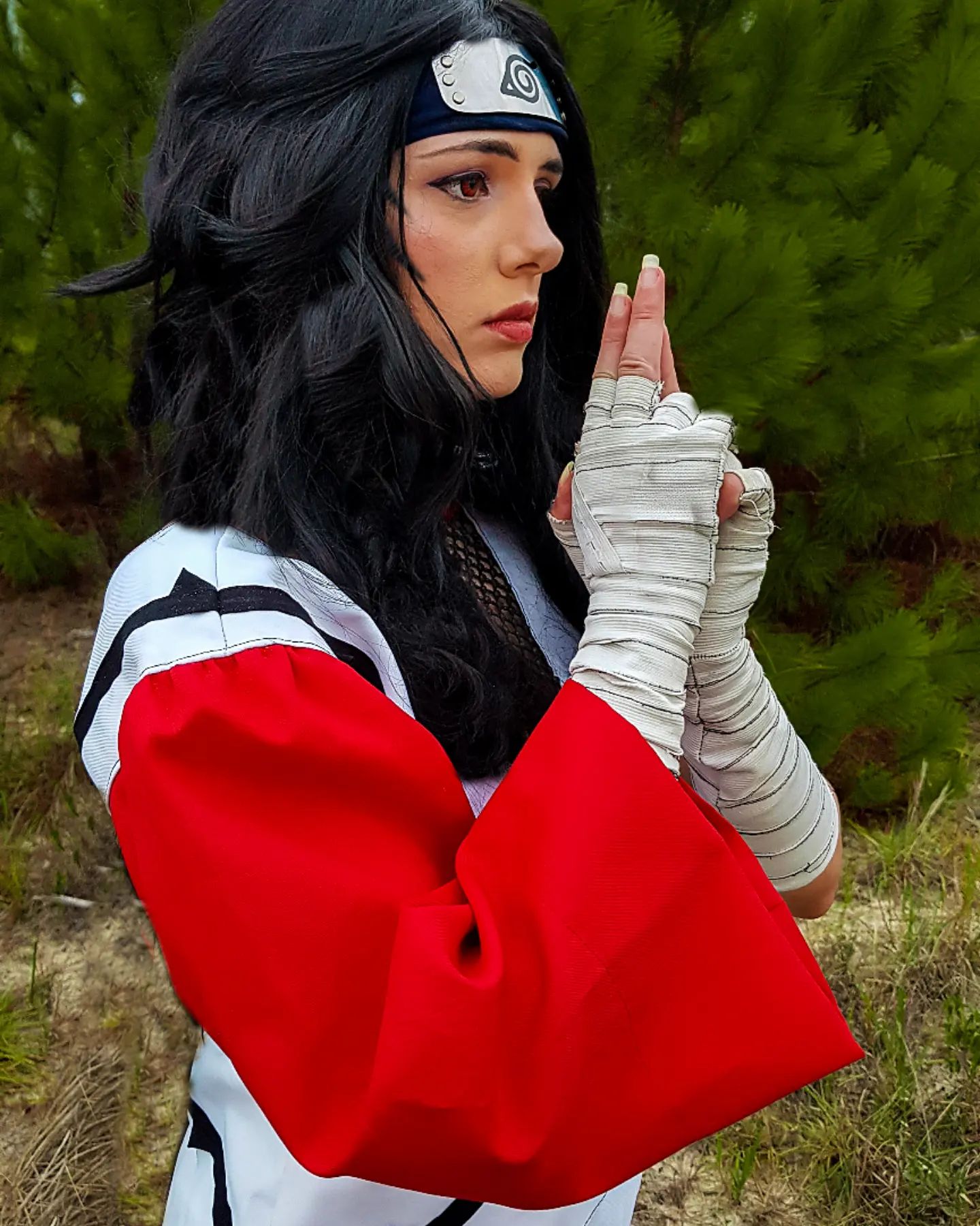 Cosplay incrível da Kurenai, de Naruto, da Brenda