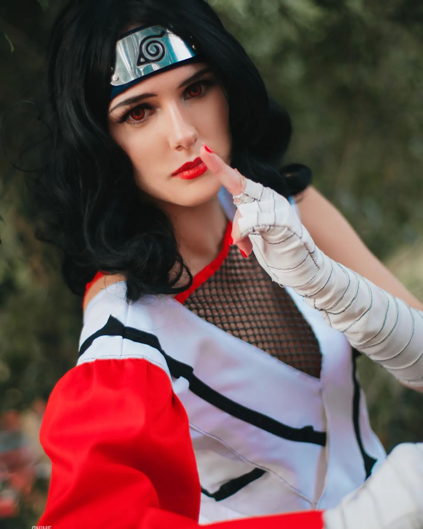 Cosplay incrível da Kurenai, de Naruto, da Brenda