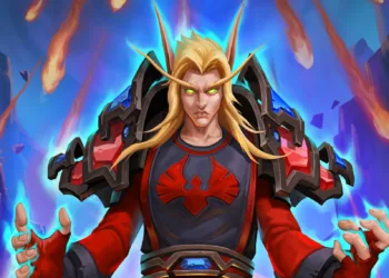 Astalor, o Flamarauto - Hearthstone Art capa