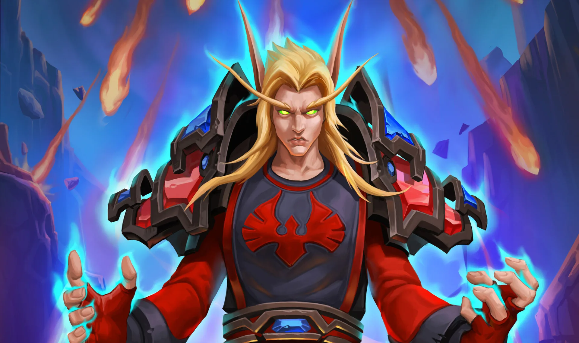 Novo combo de Druida de Hearthstone Ascensão do Lich Rei (com vídeo do KingVenom) Astalor, o Flamarauto - Hearthstone Art capa