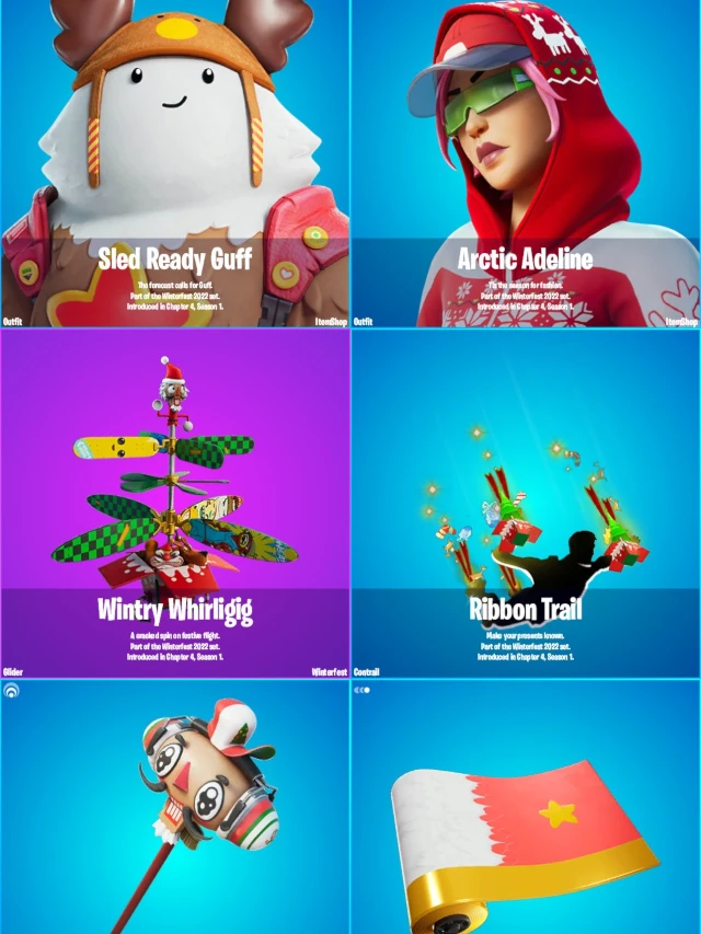 Mundo Fortnite - É a temporada dos presentes 🎁 Para