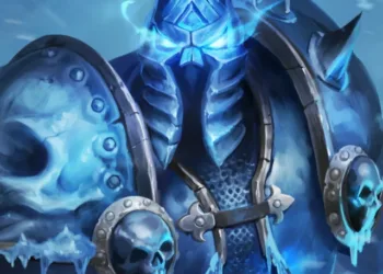 Hearthstone - Remorseless Winter Art capa