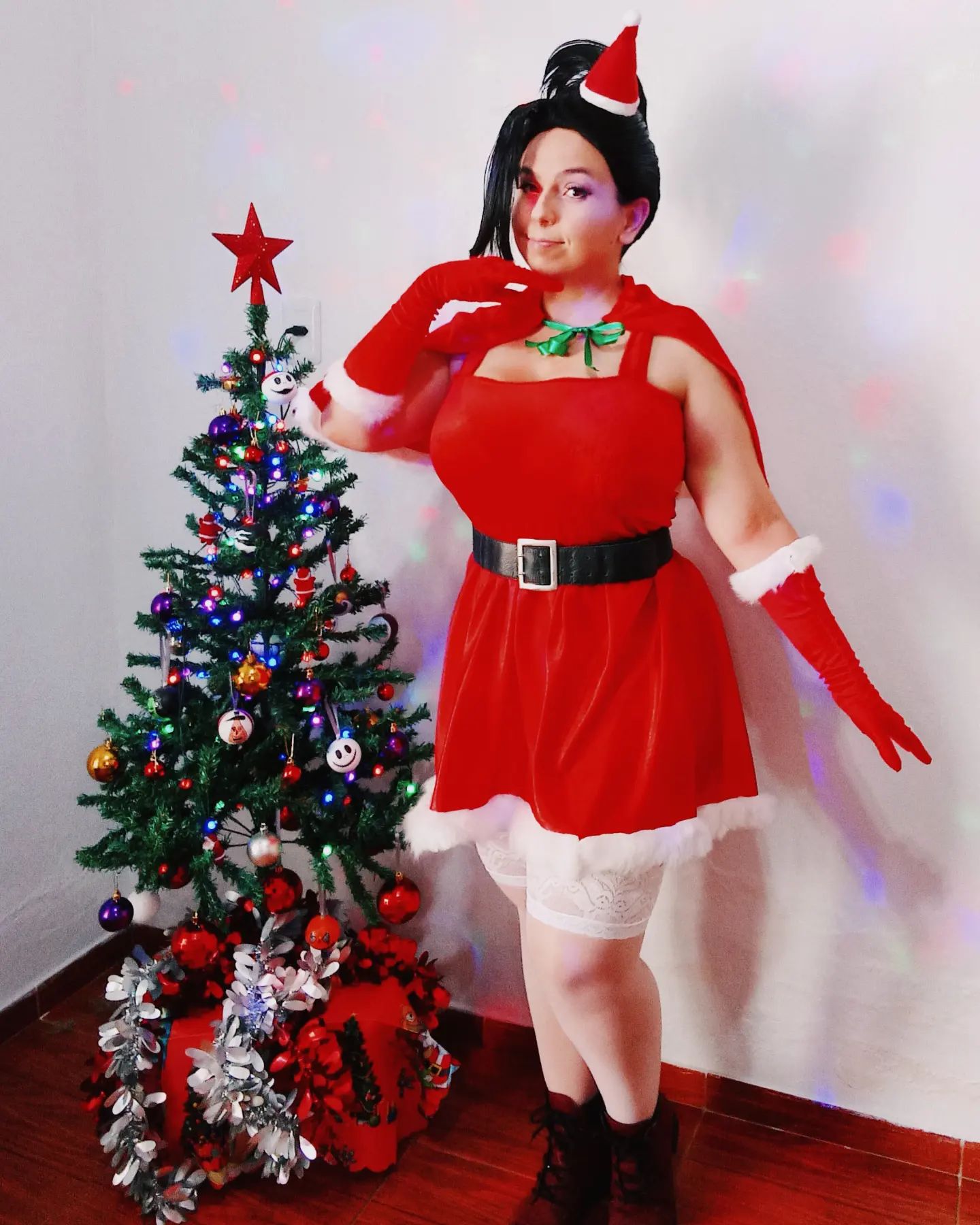 My Hero Academia: Belo cosplay da Momo Yaoyorozu natalina