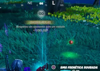 Fortnite - Encontrando uma arma exótica no chão - capa