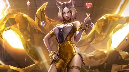 Ahri KDA Prestígio - Wallpaper Full HD da nova skin da campeã do League of Legends - LoL