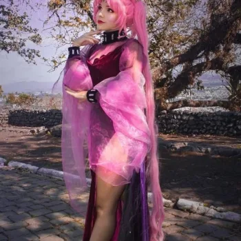 Belo cosplay da Black Lady, de Sailor Moon (Anime/Mangá) Belo cosplay da Black Lady, de Sailor Moon - Sayuki Lola capa 01