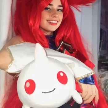 Belo cosplay da Jinx Guardiã Estelar, de League of Legends - Bella capa 01