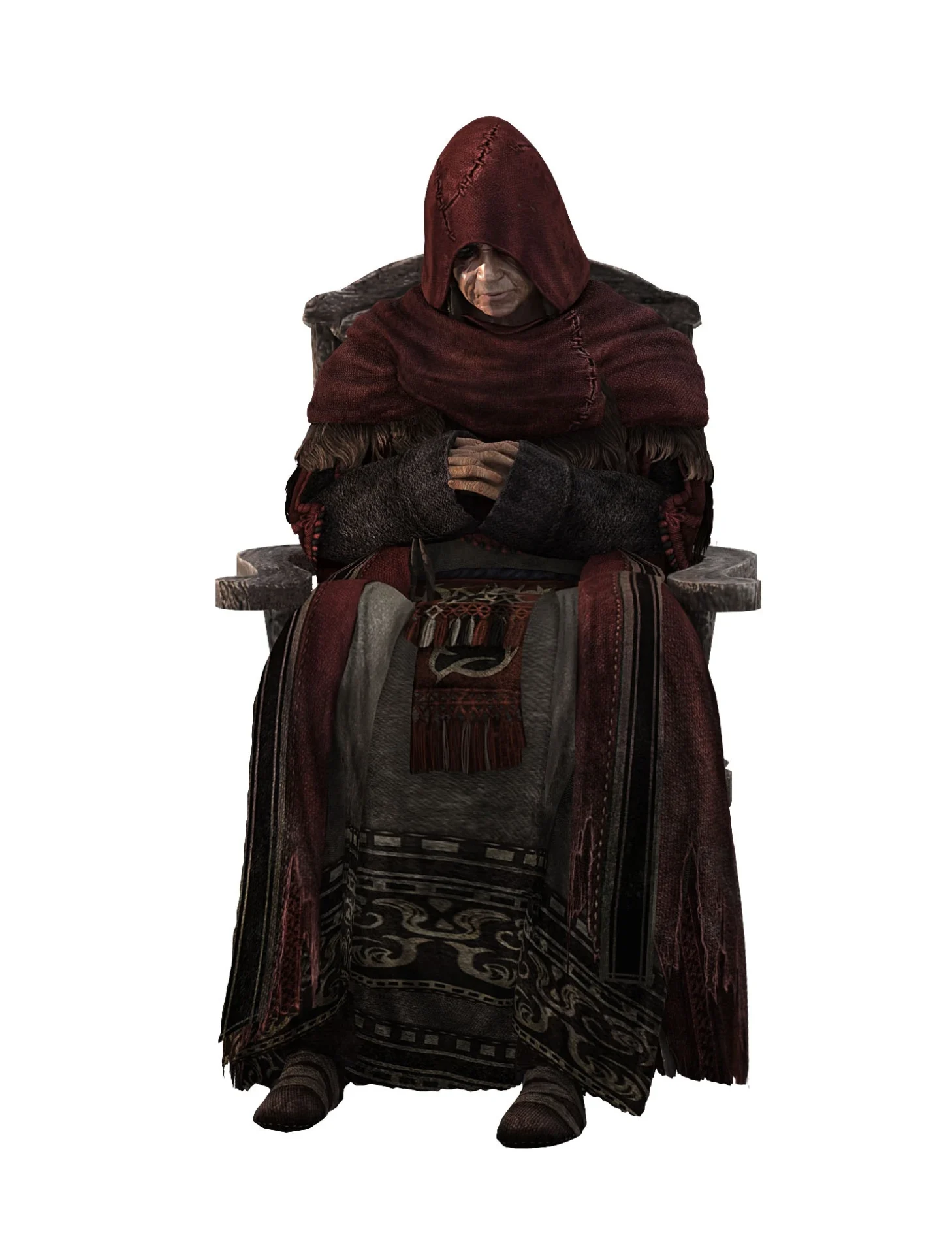 Dark Souls II Render - Old Lady
