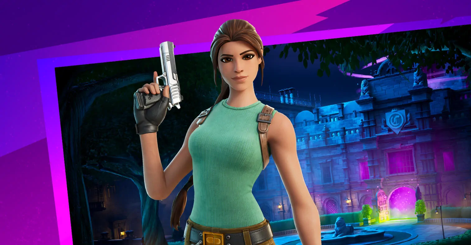 Fortnite Lara Croft Capa 001