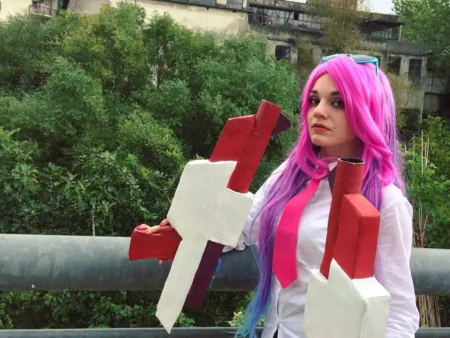 Miss Fortune Colegial - League of Legends Cosplay 02