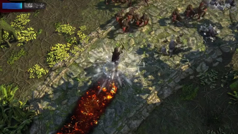 Path of Exile PS4 Trailer Screenshot Topo
