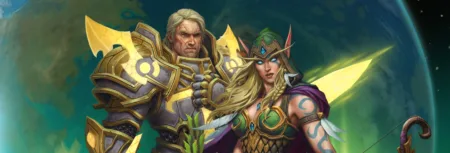 Turalyon e Alleria Topo Banner