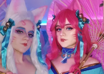 Ahri Spirit Blossom Cosplay - League of Legends - Ana Luiza Amui capa 001