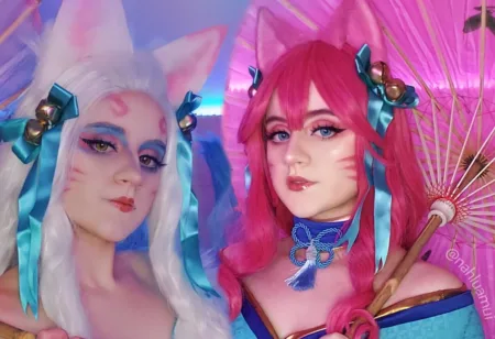 Ahri Spirit Blossom Cosplay - League of Legends - Ana Luiza Amui capa 001