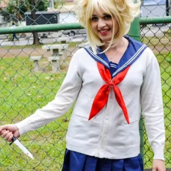 Belo cosplay da Himiko Toga, de My Hero Academia, da Lorrana Cosplayer - capa 001