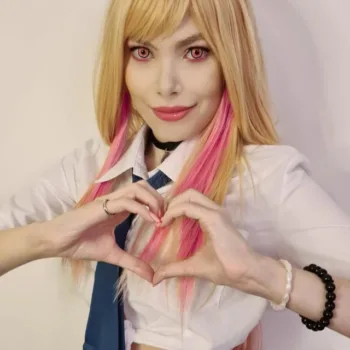 Belo cosplay da Marin Kitagawa, de My Dress-Up Darling, da Laura Belo cosplay da Marin Kitagawa, de My Dress-Up Darling, da Laura - capa 02