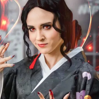 Cosplay impressionante do Muzan, de Kimetsu no Yaiba, da Bogo Cosplay impressionante do Muzan, de Kimetsu no Yaiba - Bogo capa 03