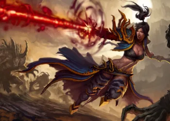 Diablo III - Wallpaper - Wizard KeyArt - Full HD - 1920x1080