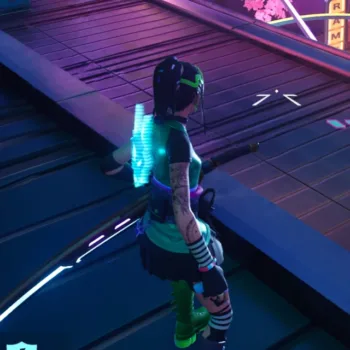 Fortnite: Veja como fazer a missão do Guerreiro mascarado feito de luzes Fortnite - Fazendo a missão do Guerreiro Mascarado feito de luzes capa