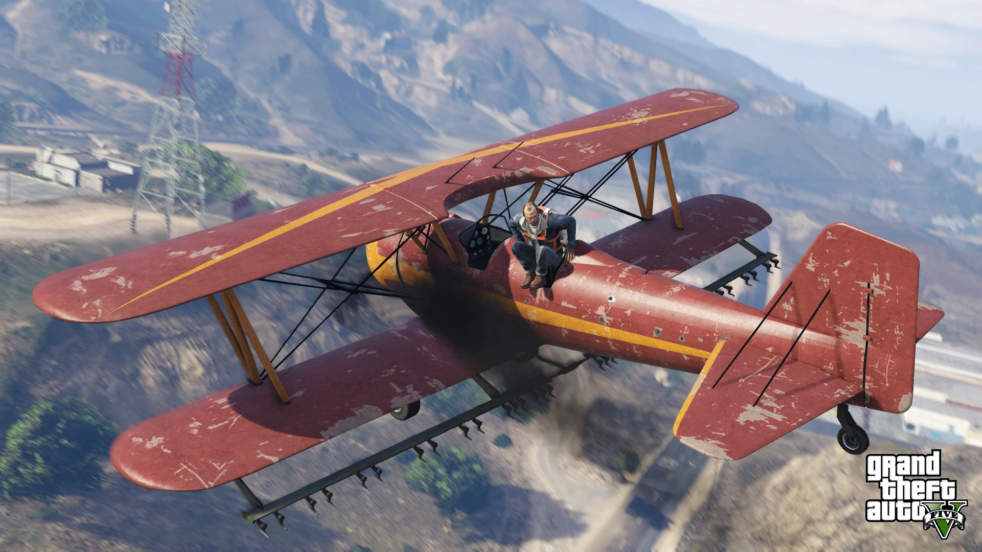 Grand Theft Auto V - PS4 Screenshot 10 - Avião
