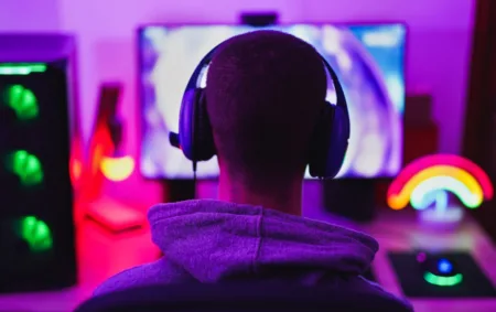 4 jogos de videogame que se tornaram ótimos filmes Jogador com headset