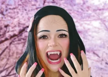 Novas fotos do belo cosplay da Nezuko, de Kimetsu no Yaiba, da Thalia Aguiar Novas fotos do belo cosplay da Nezuko, de Kimetsu no Yaiba, da Thalia Aguiar - capa 03