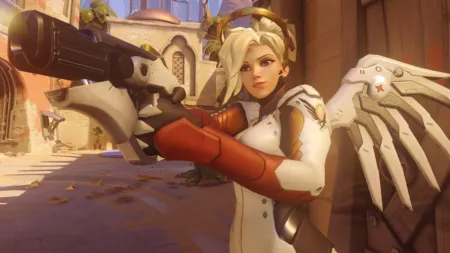 Overwatch 2 - Mercy com a pistolinha
