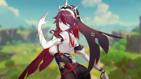 Rosaria em Genshin Impact - Wallpaper Full HD