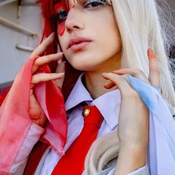 Shoto Todoroki nesta bela versão feminina - Cosplay de My Hero Academia - Gigi capa 02