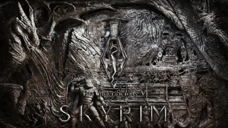 The Elder Scrolls V Skyrim - Wallpaper Dragon adorned