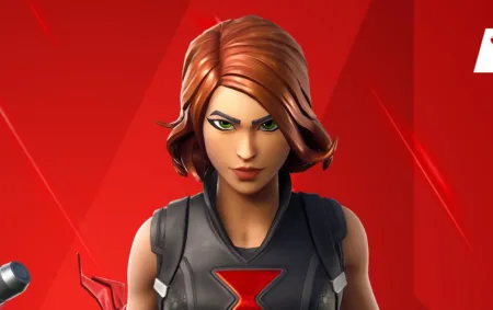 Traje da Viúva Negra em Fortnite - capa 001