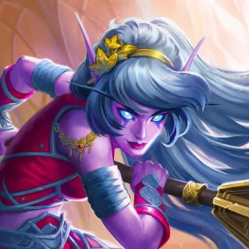 Vashj Kaldorei - Hearthstone Art capa 01