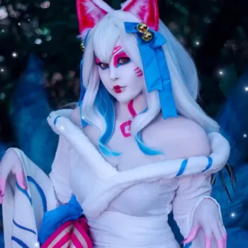 Ahri Florescer Espiritual Ultada neste cosplay incrível da Vivian Lee, de League of Legends Ahri Spirit Blossom Cosplay - Vivian Lee - League of Legends capa maio 001