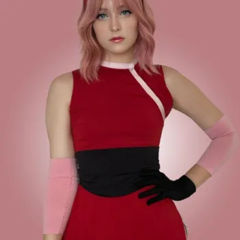 Belo cosplay da Sakura Haruno, de Naruto, da Rhay - capa 02